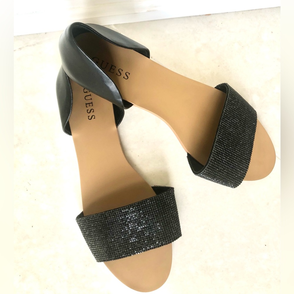 Guess Open Toe Ballet Flats